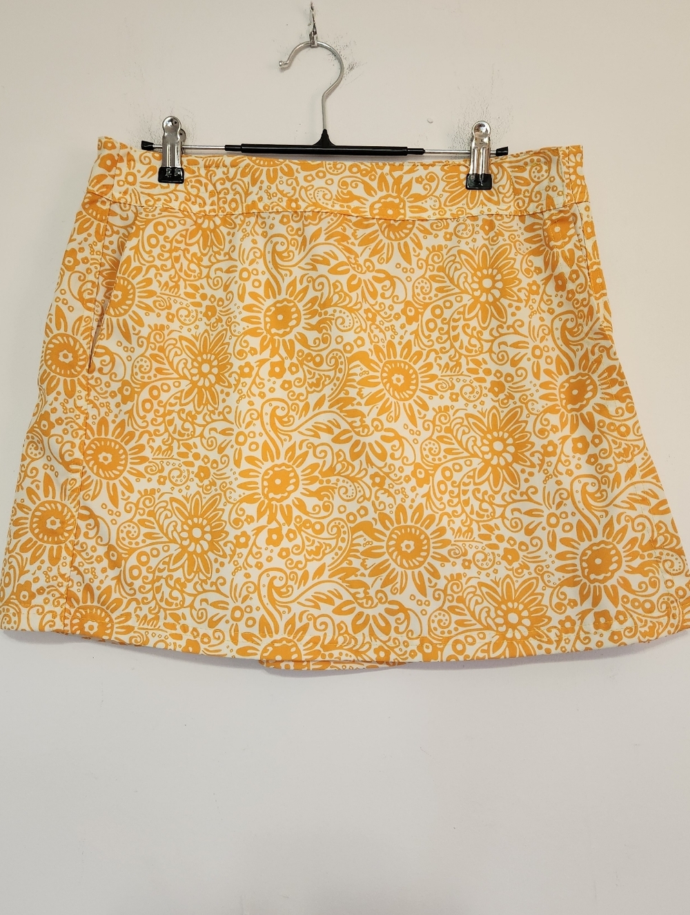 Ripskirt Hawaii Wrap Floral Tuscan Sunflower Yellow White Summer Beach Medium